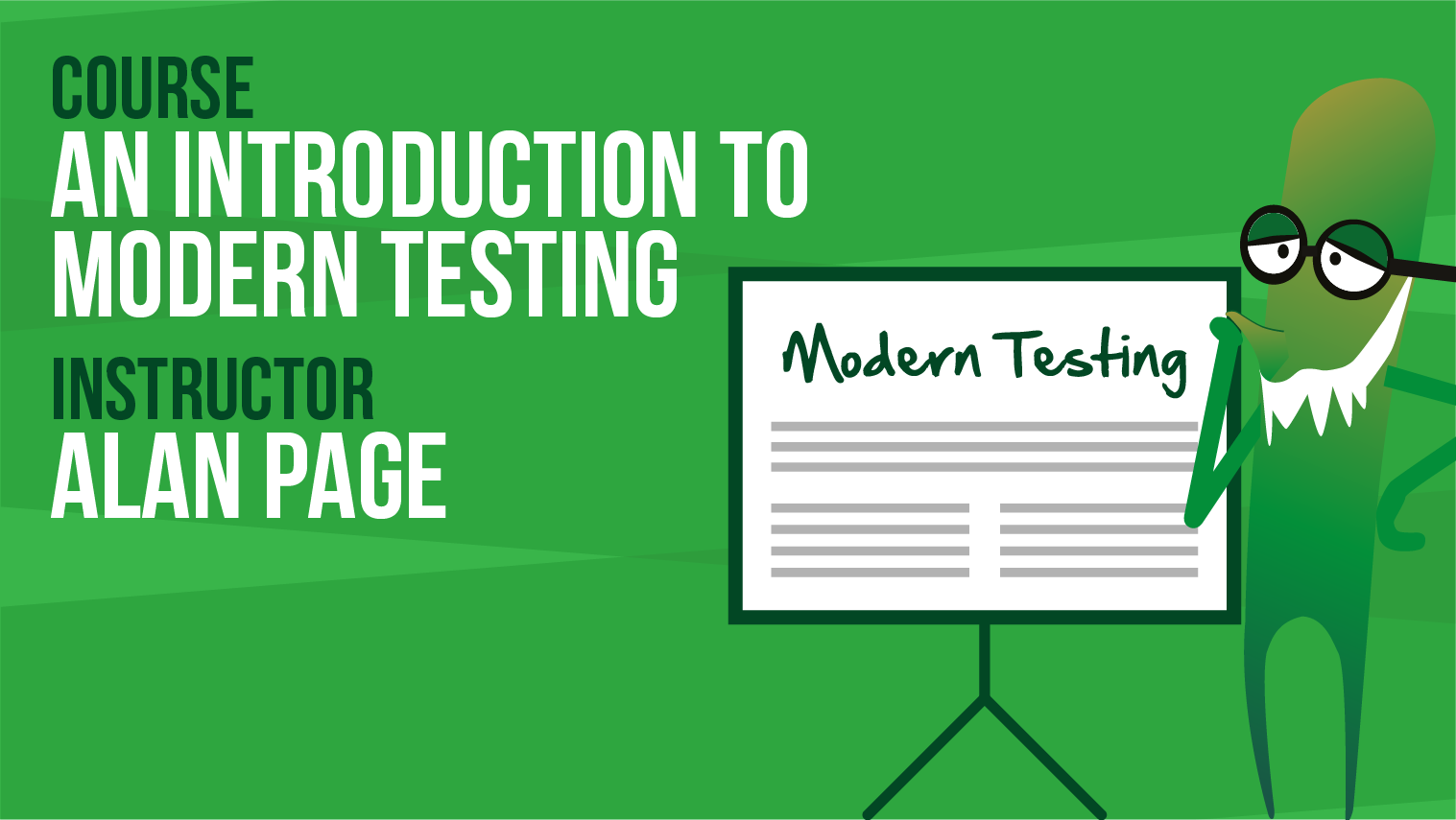 Introduction To Modern Testing - Alan Page