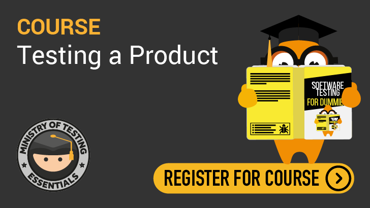 Essentials - Testing A Product
