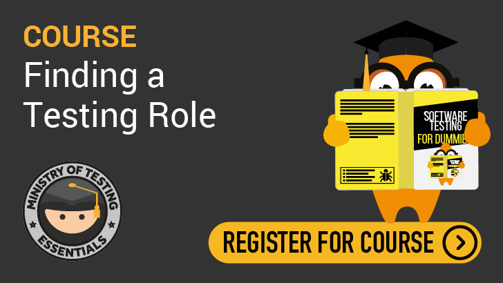 Essentials - Finding A Testing Role