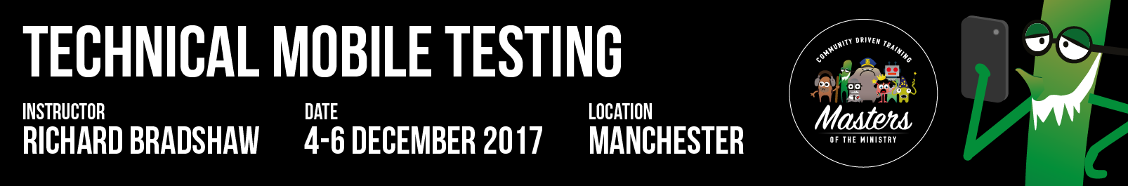 Motm technical mobile testing course banner