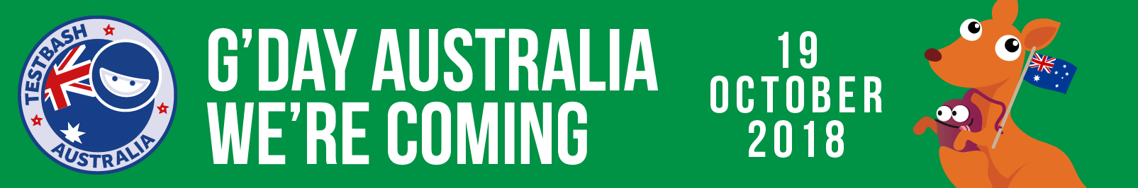 Testbash australia 2018 adverts dojo event banner