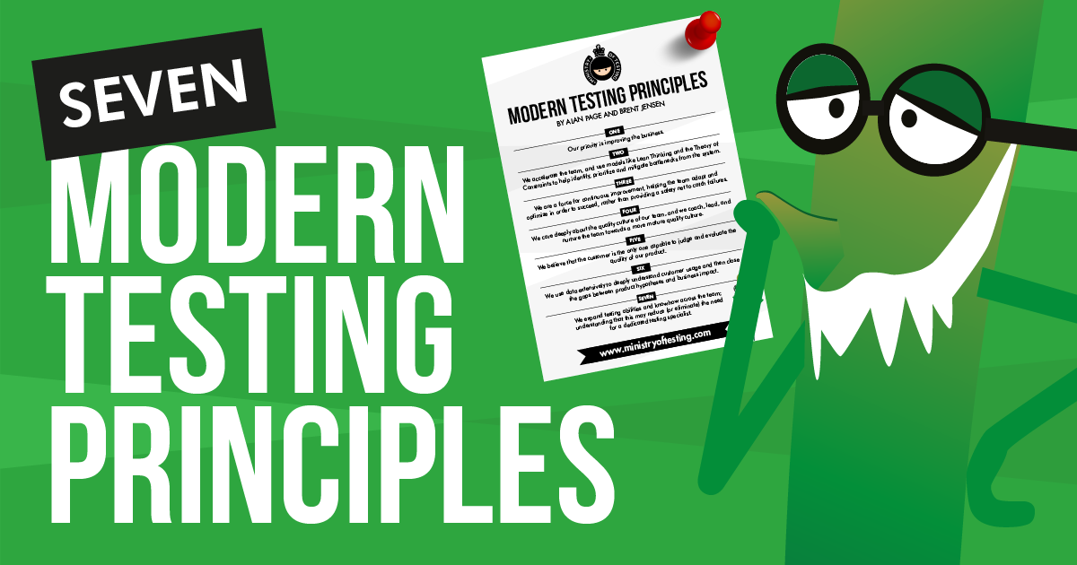 Modern Testing Principles